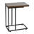 Walnut Foldout C Table with Iron Base-644487887