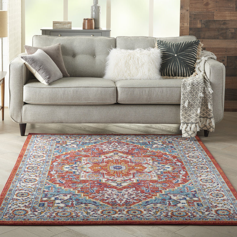 Oriental Indoor Rug, Rectangle 5'3" x 7'3"