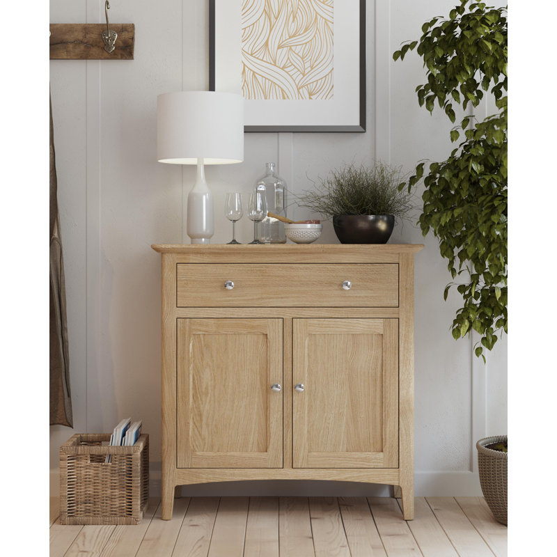 Angie 80cm Sideboard, Oak