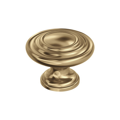 Armoire à boutons en bronze champagne de 1 3/4 po (44 mm) de diamètre Inspirations - paquet de 10