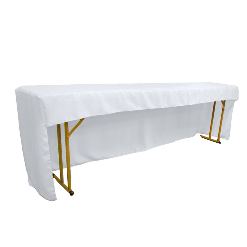 Heitzman Tablecloth, 96" x 30", White