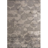 Modern Abstract Polka Dots Rug