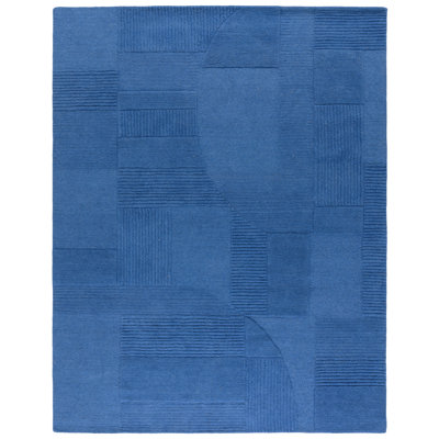 Ivanenko 401 Hand Tufted Polyester Pile Geometric Shapes Indoor Use Only Rug