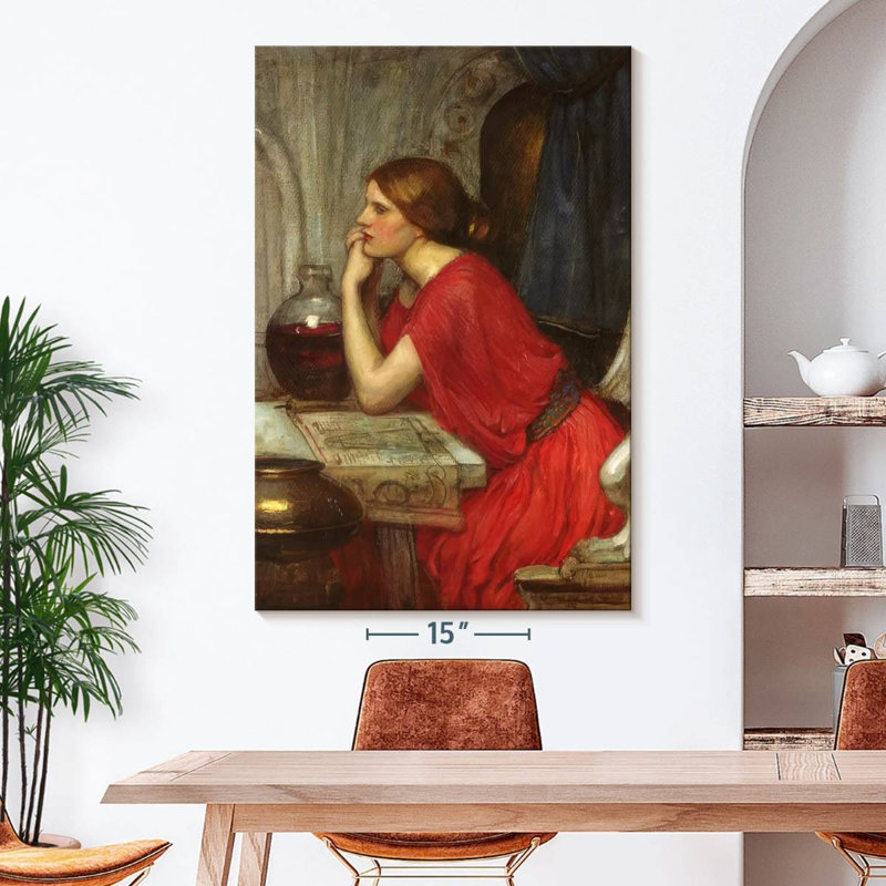 Circé, 51" H x 34" W
