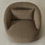 Fauteuil pivotant rembourré Bolton-2112903101