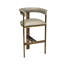 Darcy Upholstered Stool with Metal Frame-30818065-30818066-48357523