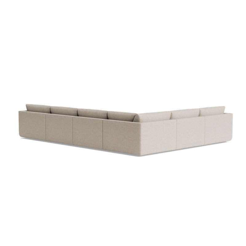 Eva Modular Sectional, Performance Weave - Natural