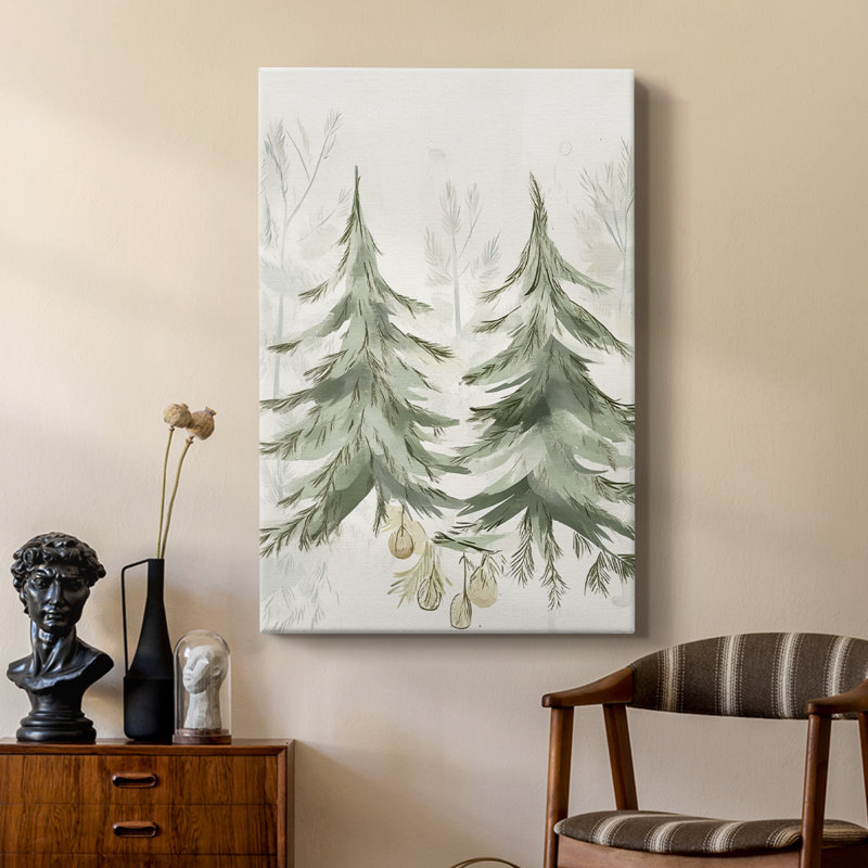 Christmas Holiday Art CDII - Gallery Cavas, H 27 po x l 18 po