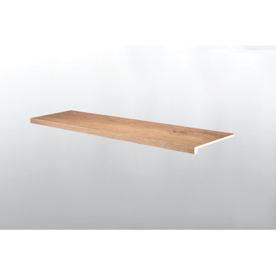 Riverside Retreat 1.25 in. T x 47.24 in. L x 12.01 in. W Luxury Vinyl Flooring Trim Eased Edge Stair Tread