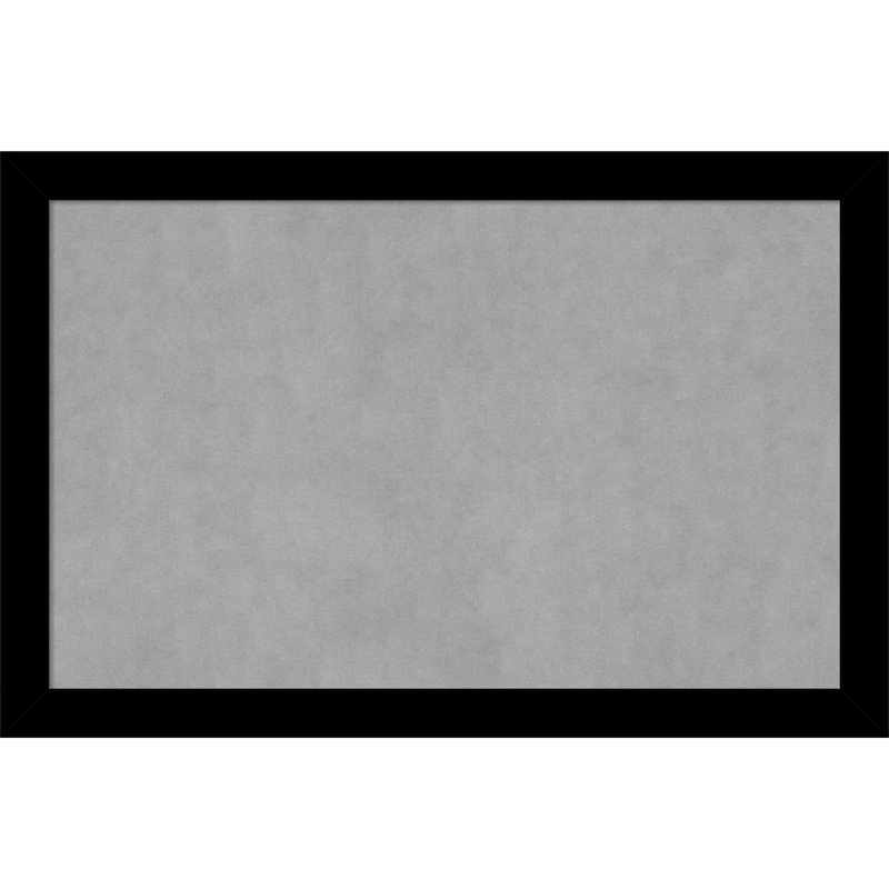 Tableau magnétique basique noir Basic, H 23 po x l 35 po