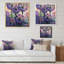 Nature morte rétro fleurs de lilas III - œuvre d'art traditionnelle sur toile-786492194-786492253