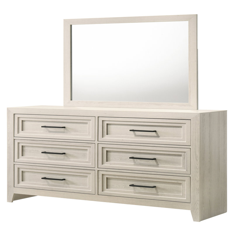Commode 6 tiroirs 1pc