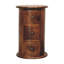 Solid Wood Round Accent Chest