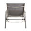 Ensemble de chaises longues en aluminium Oxton