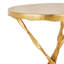 Edgar Cast Iron Pedestal End Table