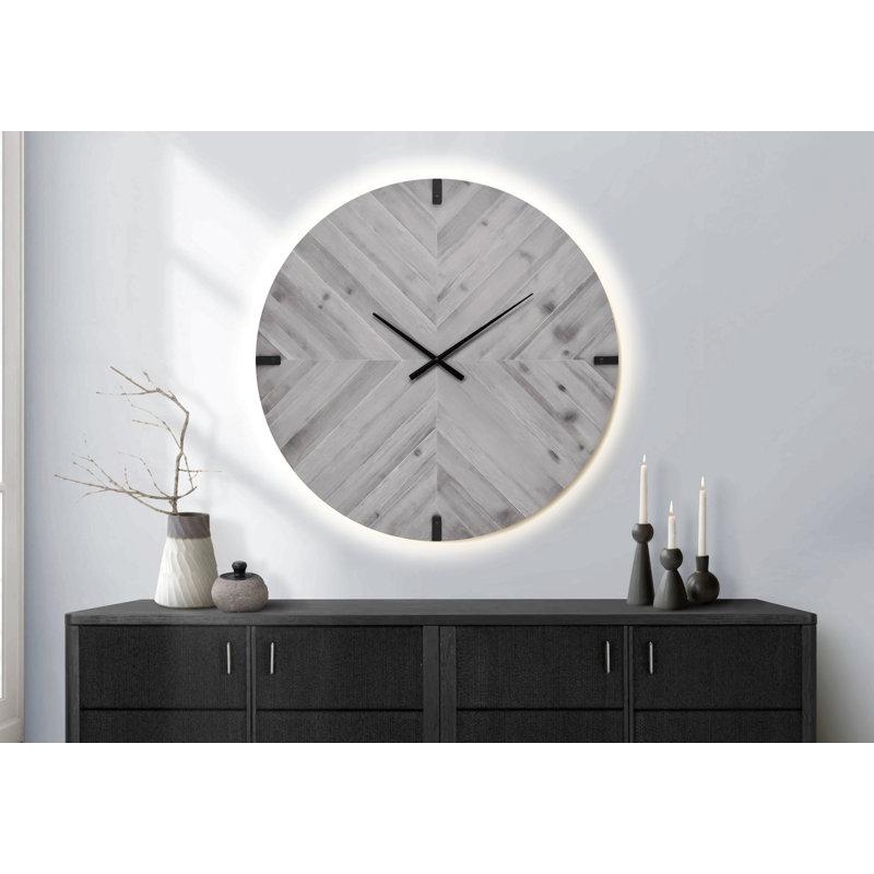 Clocks, 30" Round, Large Oversized, Wall Clock