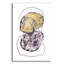  «Radiant Rocks 2» par Michael Willett, art mural en verre acrylique, 12 po x 16 po