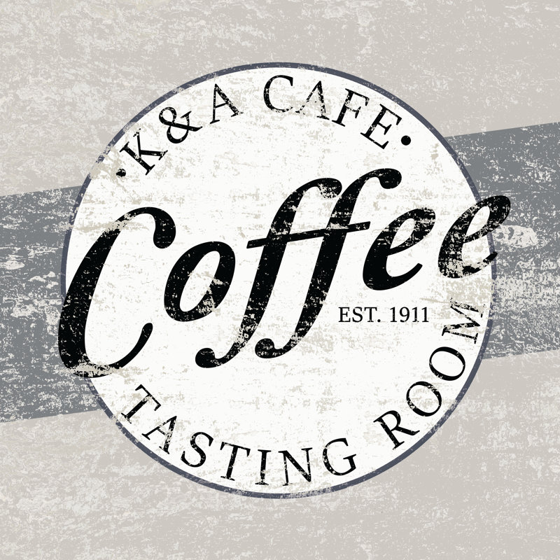 Coffee Tasting Room - Wrapped Canvas Print, 76cm H x 76cm W x 3.8cm D