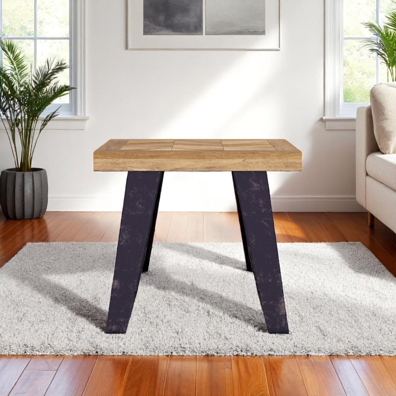 Agra Trestle End Table