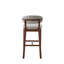 30" Bar Stools Set of 2, Upholstered Bar Height Stool, Cherry Colour-1908558051-1911620930
