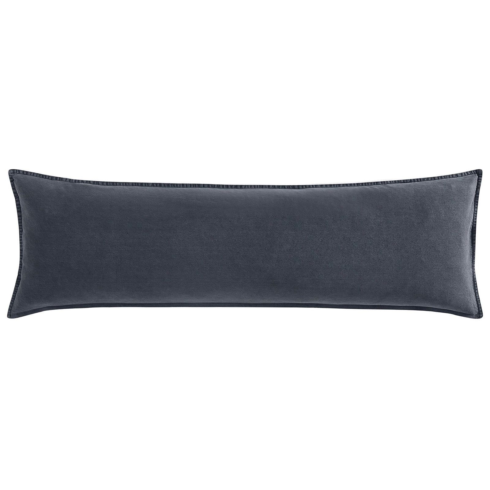 Cotton Canvas 42" x 14" Cushion Pad, Charcoal