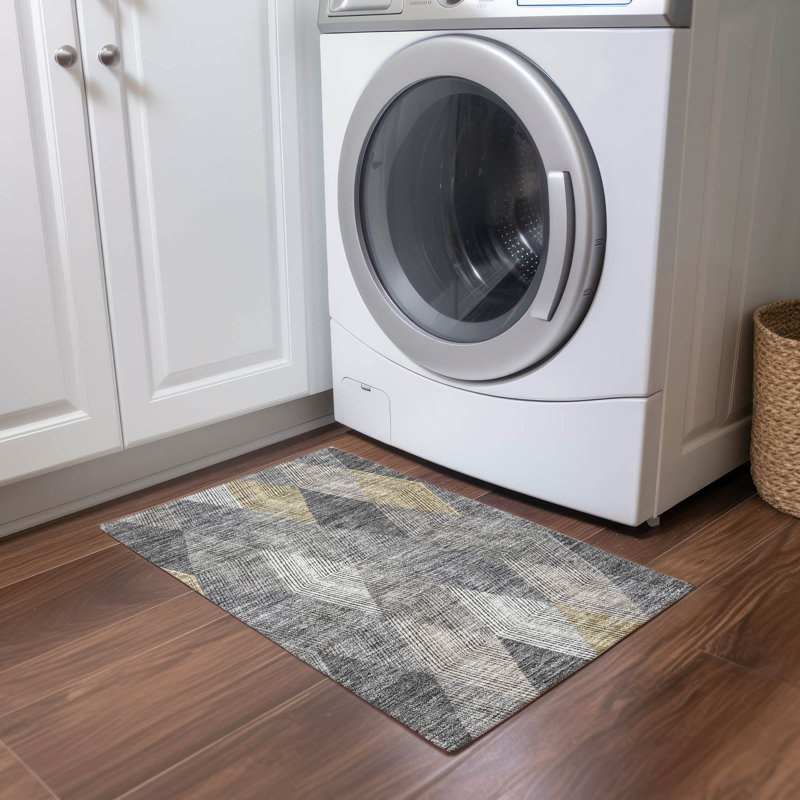 Tapis Aquaisha avec envers antidérapant, Rectangle 1 pi 8 po x 2 pi 6 po