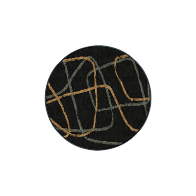 Marba Washable Abstract Indoor Rug