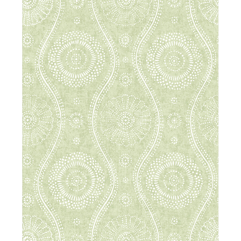 Geometric Roll, Light Green
