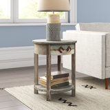 Swiftsure Solid Wood End Table with Storage