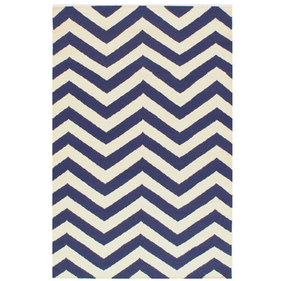Parkside One-of-a-Kind 5' X 8' Area Rug in Blue