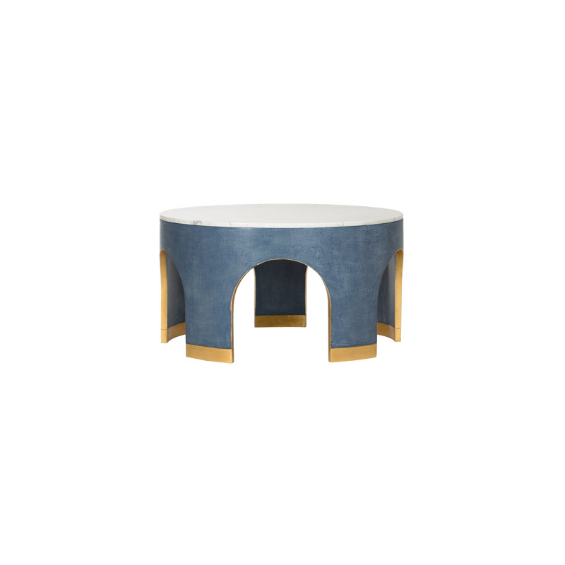 Aqueduct Marble Cocktail Table