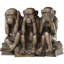 Hear-No, See-No, Speak-No Evil Monkeys Statue
