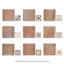 Benisa Marelle avec taco 11-7 / 8 po X 17 3/4 po Carreau de porcelaine pour plancher et mur