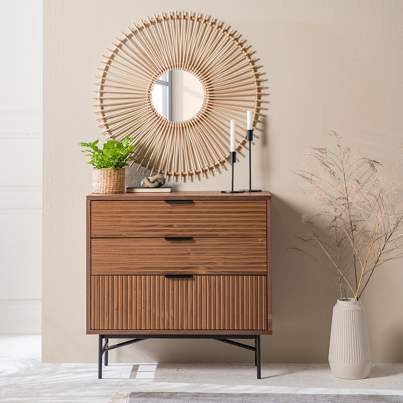 Chest of Drawers, walnut
