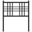 17 Stories Metal Replace Headboard Black 107Cm-270843414-270843411