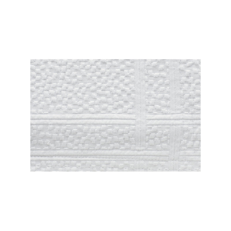 Montauk Paneled 22" Bed Skirt, King, White