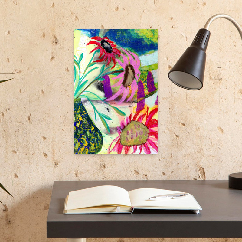 Contemporary Art Abstract Contemporary Wall Art by Poonam Choudhary - Wrapped Canvas Print, 30.48 cm H x 20.32 cm W