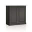 Armoire de salle de bain en bois massif l 32 po Melvous-1030969542