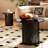 Wooden  Nesting Of Coffee Table With Metal Frame, Set Of 2 Spacious Top Coffee Table Sets With Hidden Storage Space-114138941