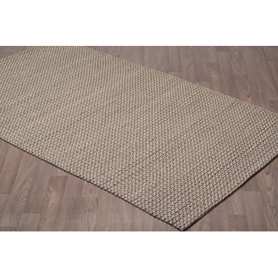 Tapis ivoire en laine touffeté à la main Langlois