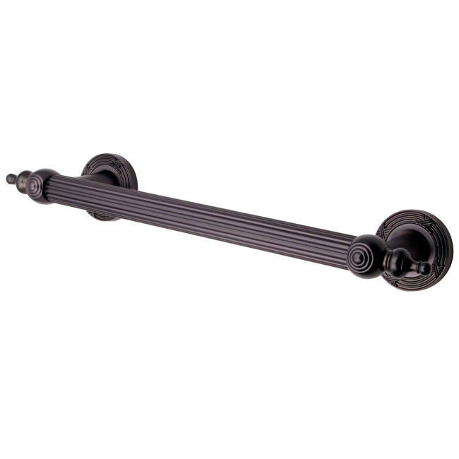 Templeton Made to Match Designer Grab Bar, Oil Rubbed Bronze, 12"