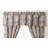 Mia  Floral Tailored Window Valance