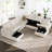 Aubade L Shaped 107 Inch Width Sectional Sofa Modular Couch Livingroom Couch With 2 Storage Ottomans-106913515