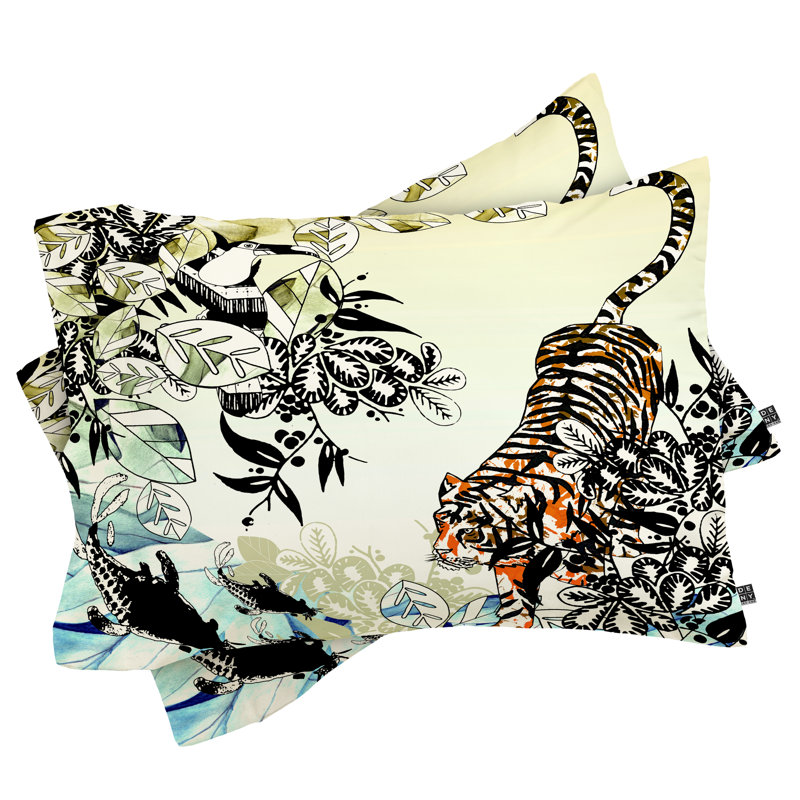 Tiger Pillowcase, King
