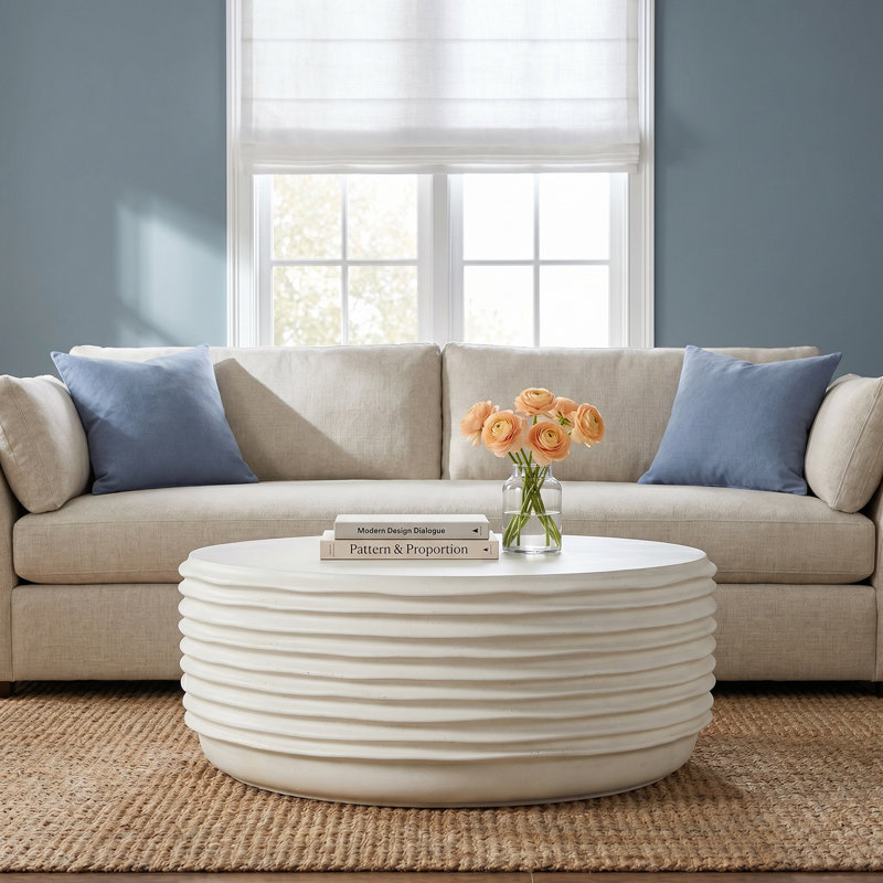 Baxley Coffee Table, Ivory