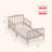 Classic Toddler Solid Wood Bed-460911271