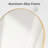 Aluminum Flat Wall Mirror - Basics by Wayfair™-556886365