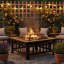 Rectangle Iron Charcoal Fire Pit