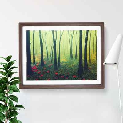 XH1022-8170X Spring Forest Flowers Vol.1 - Single Picture Frame Print