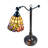 De Anza Tiffany Adjustable Shade Desk Lamp
